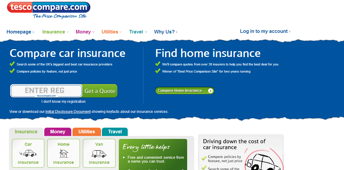 Tesco Car Insurance Excess