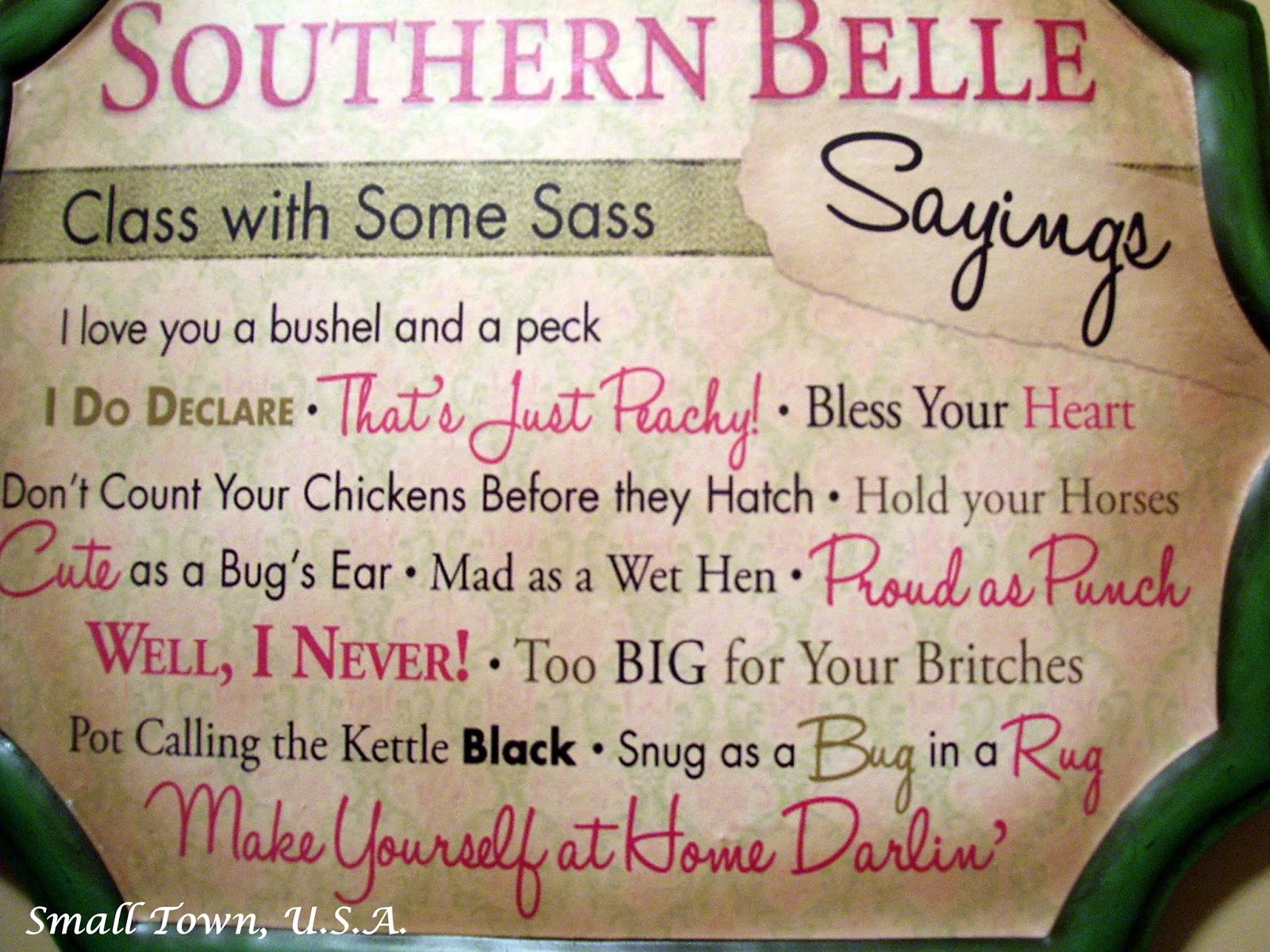 Famous Quotes Southern Belle