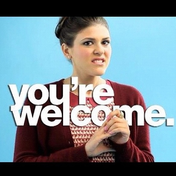 Youre Welcome Sadie Saxton Quotes. QuotesGram