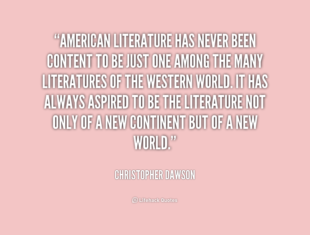 American Literature Quotes. QuotesGram