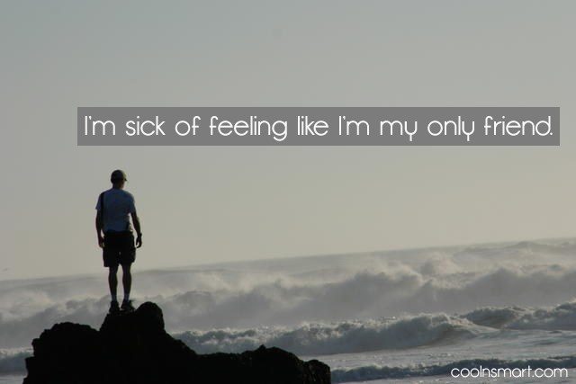 Friendship Quotes Lonely. QuotesGram