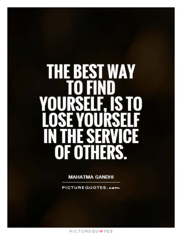 Service To Others Quotes And Sayings. QuotesGram