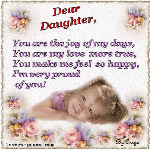 dear daughter funny quotes