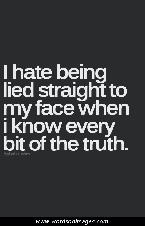 Quotes About Liars Quotesgram 2760