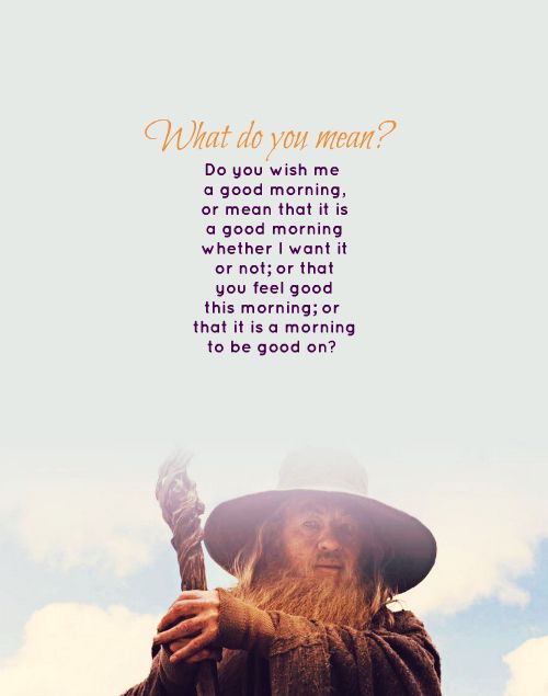 Good Quotes From The Hobbit. Quotesgram