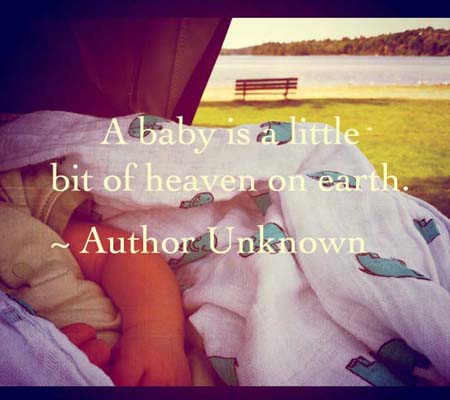 Inspirational Quotes For A New Baby. QuotesGram