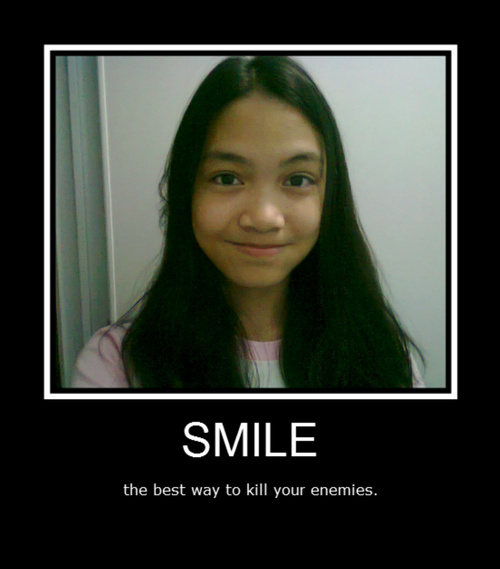 Quotes Smile At Your Enemies. QuotesGram