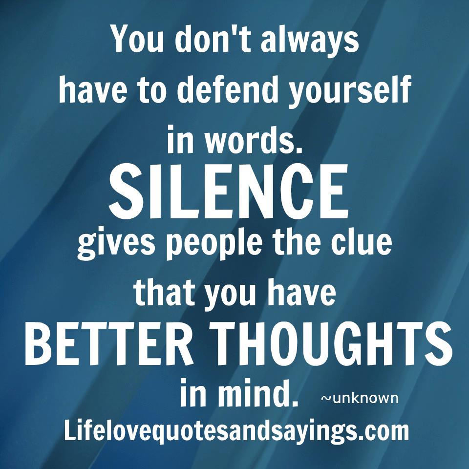 Quotes About Defending Yourself QuotesGram