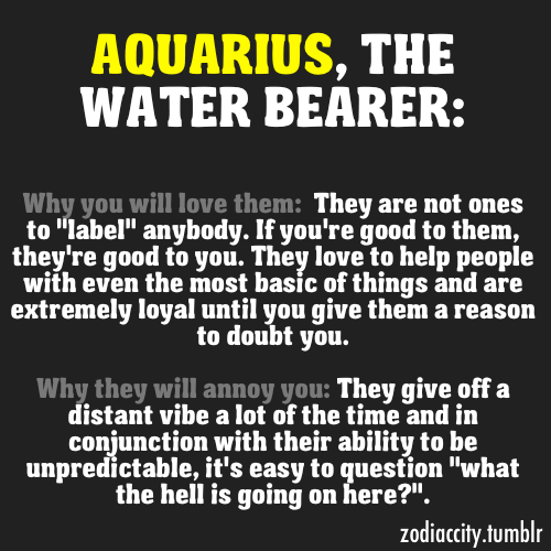 Funny Month Quotes Aquarius. QuotesGram