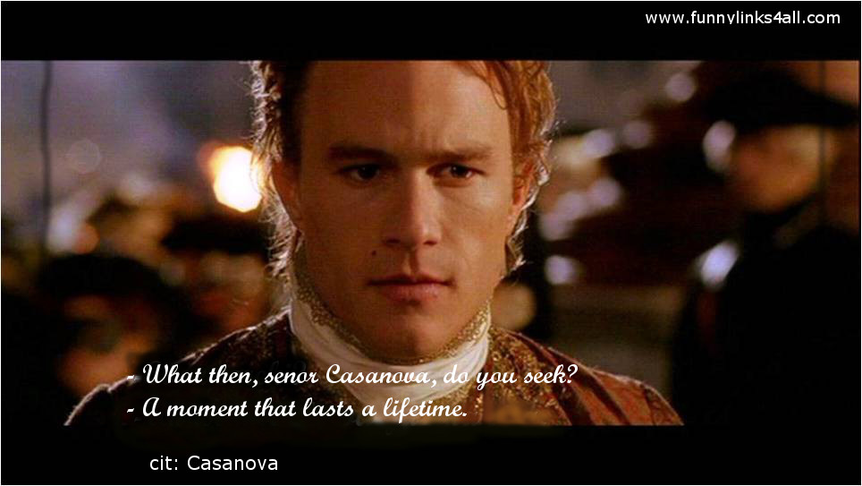 Casanova A Man Who Quotes. QuotesGram