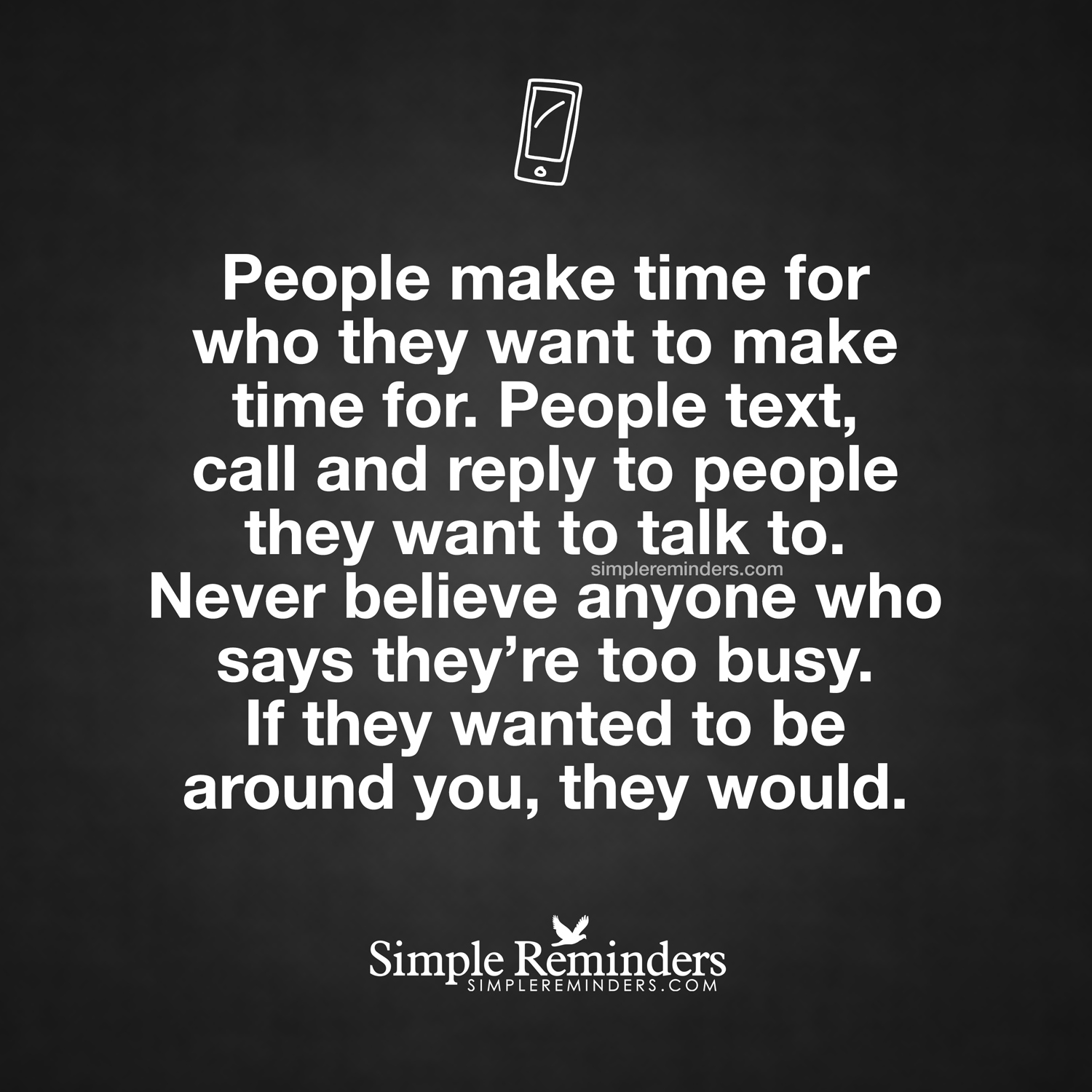 You Make Time For What You Want Typeidea