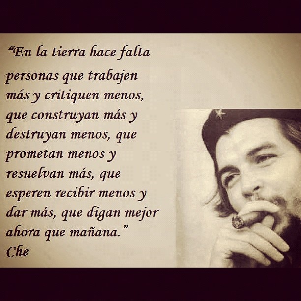 Che Guevara Quotes In Spanish Quotesgram Che Guevara Quotes In Spanish Quotesgram