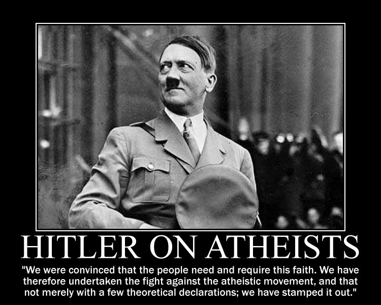 Hitler Atheist Quotes