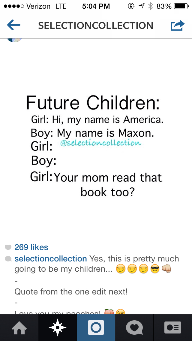 America And Maxon The Selection Series Quotes. QuotesGram