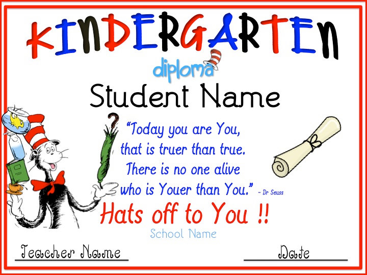 Preschool Graduation Quotes By Dr Seuss Quotesgram