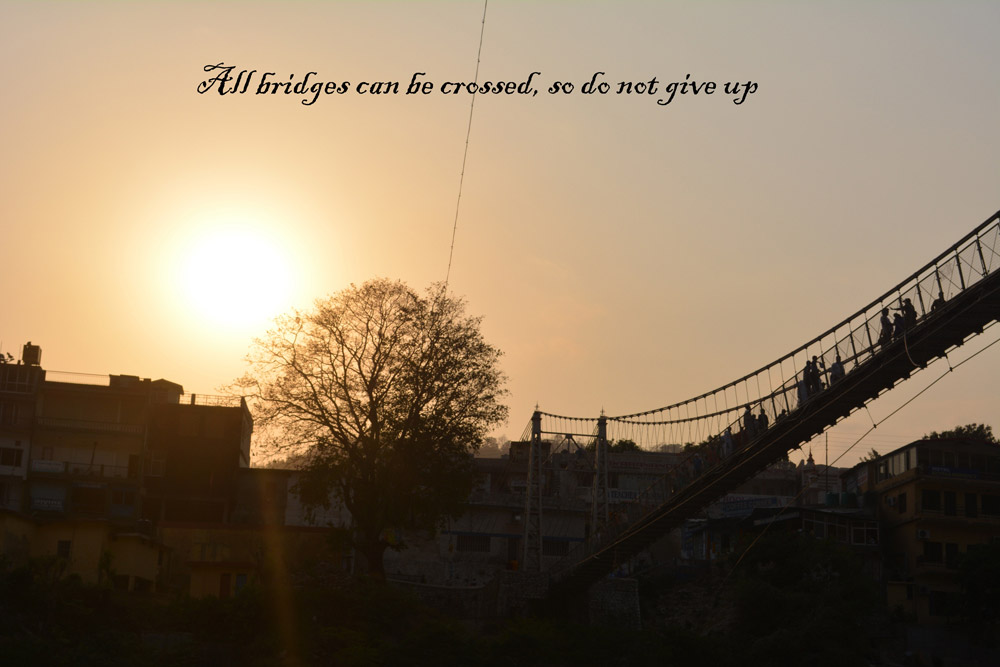 Bridge Quotes Inspiration. QuotesGram