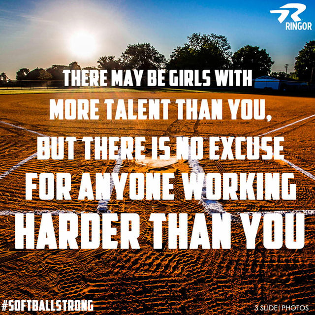 Softball quotes for girls