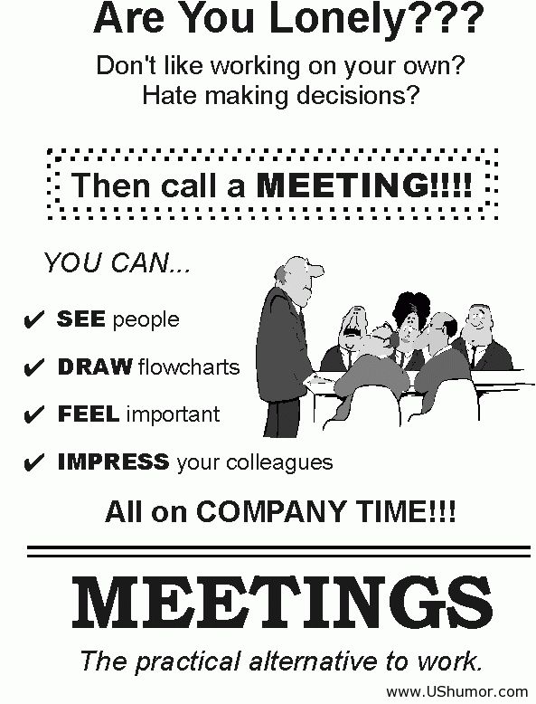Funny Quotes About Meetings. QuotesGram