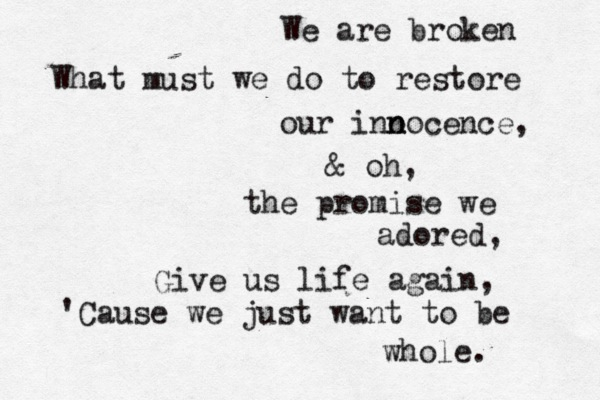 I want your перевод. Paramore all we know is falling. i want you translate this poem.