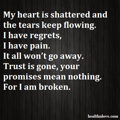 Broken Heart Quotes For Guys. QuotesGram