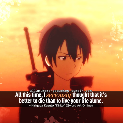 Sao Kirito Quotes QuotesGram