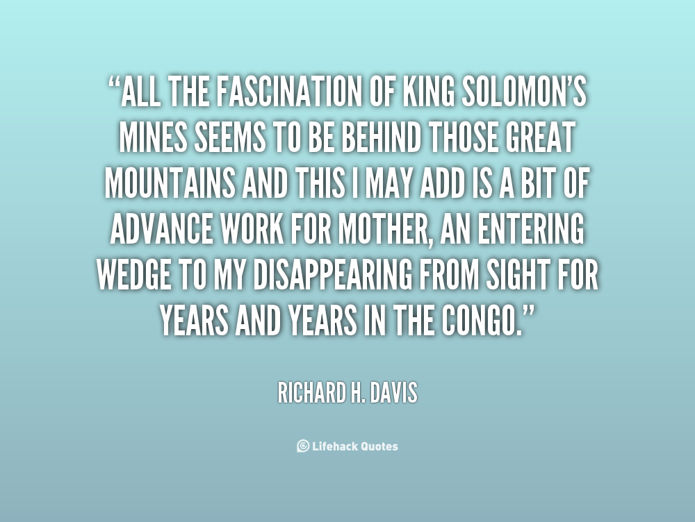 From King Solomon Quotes. QuotesGram