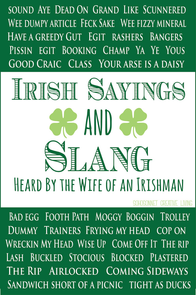 Funny Irish Quotes And Sayings QuotesGram