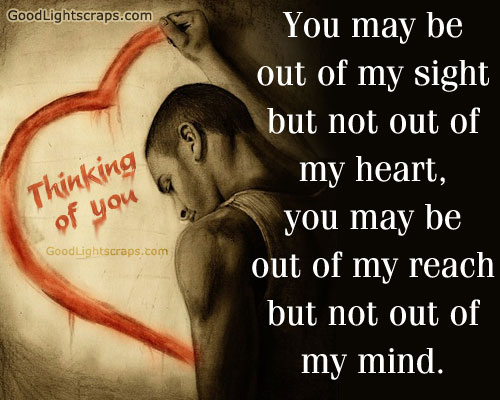 i thinking of you meaning