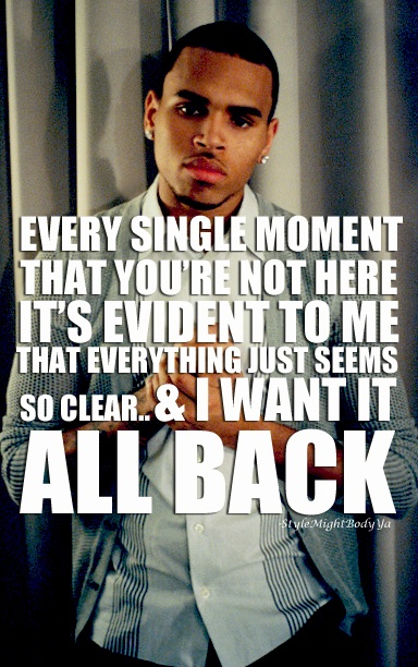 chris brown i want it all back download