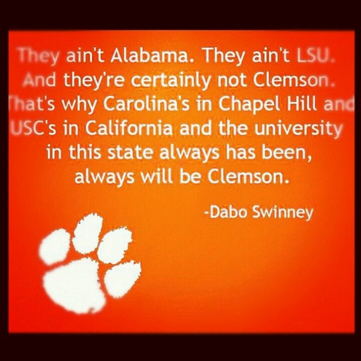 Clemson Quotes. QuotesGram
