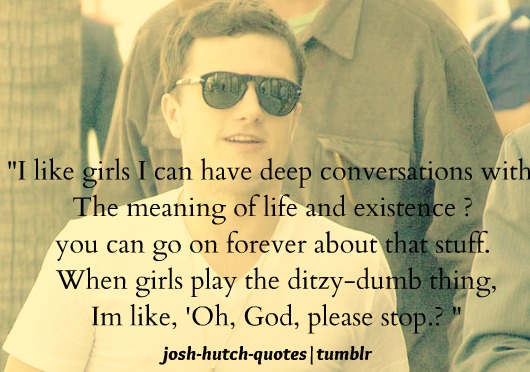 Josh Hutcherson Funny Quotes. QuotesGram