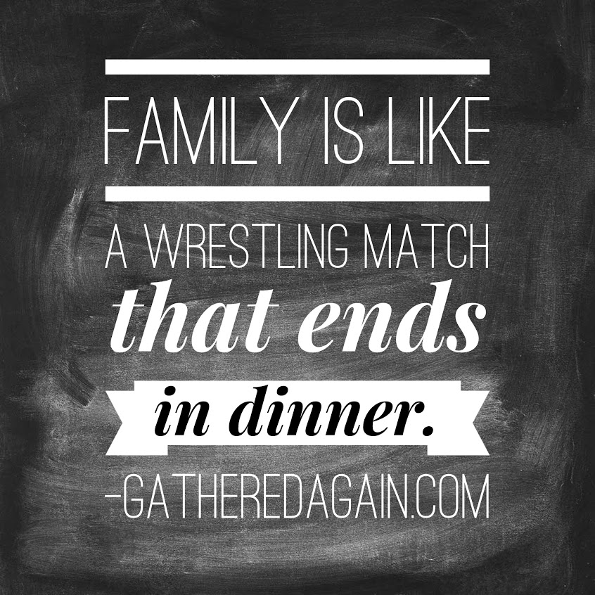 Quotes About Family Dinner. QuotesGram