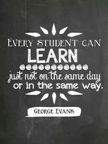 Everyone Learns Differently Quotes Quotesgram