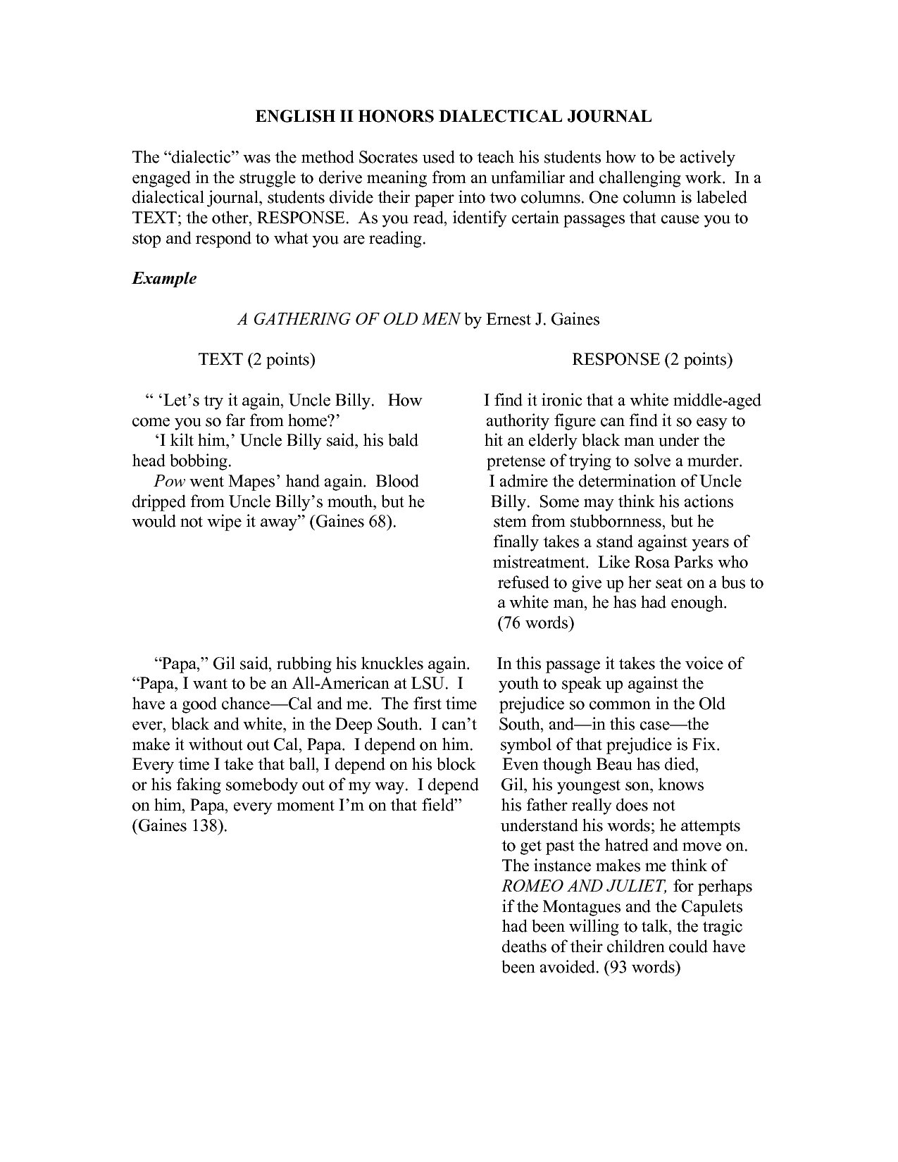 Dialectical journal pdf image