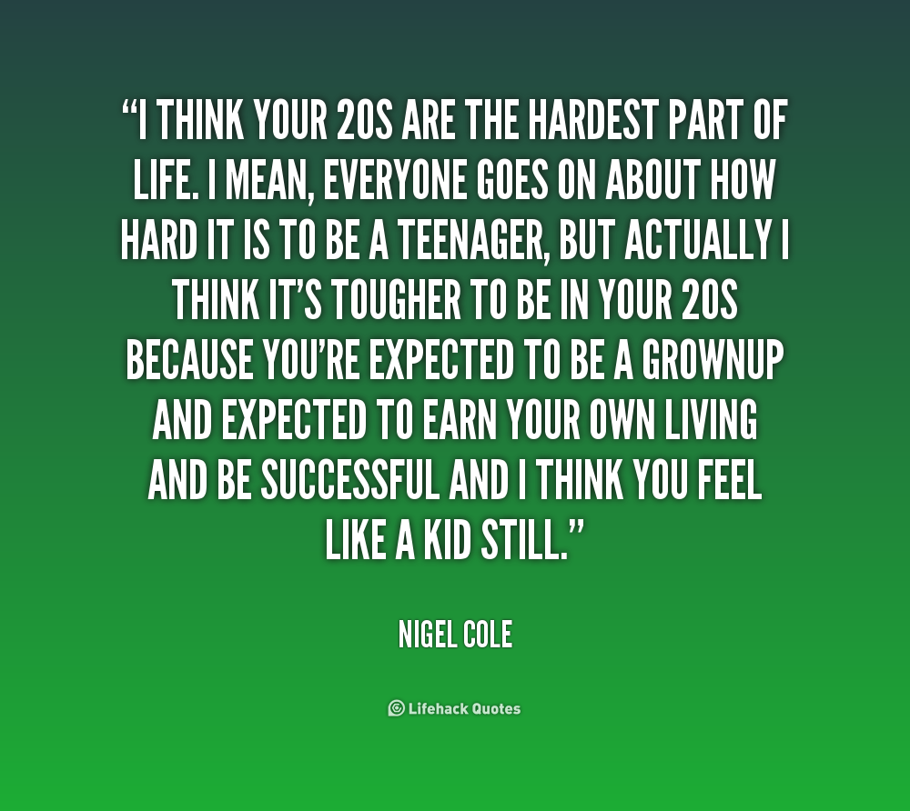 Quotes About Your Twenties. QuotesGram