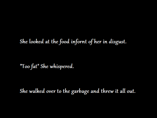 Anorexic Quotes Quotesgram