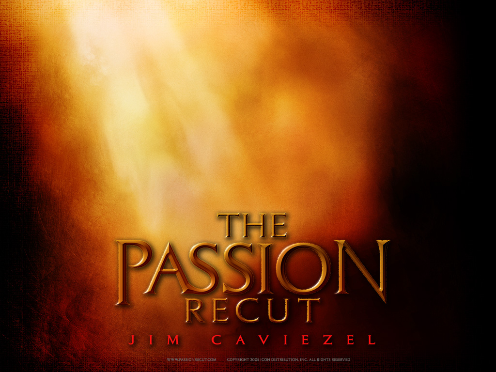 the passion of christ movie on fire