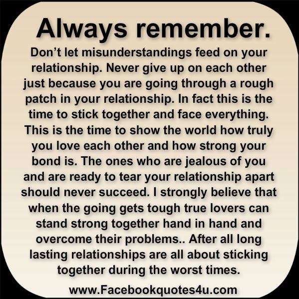 Stick Together Quotes Relationship. QuotesGram