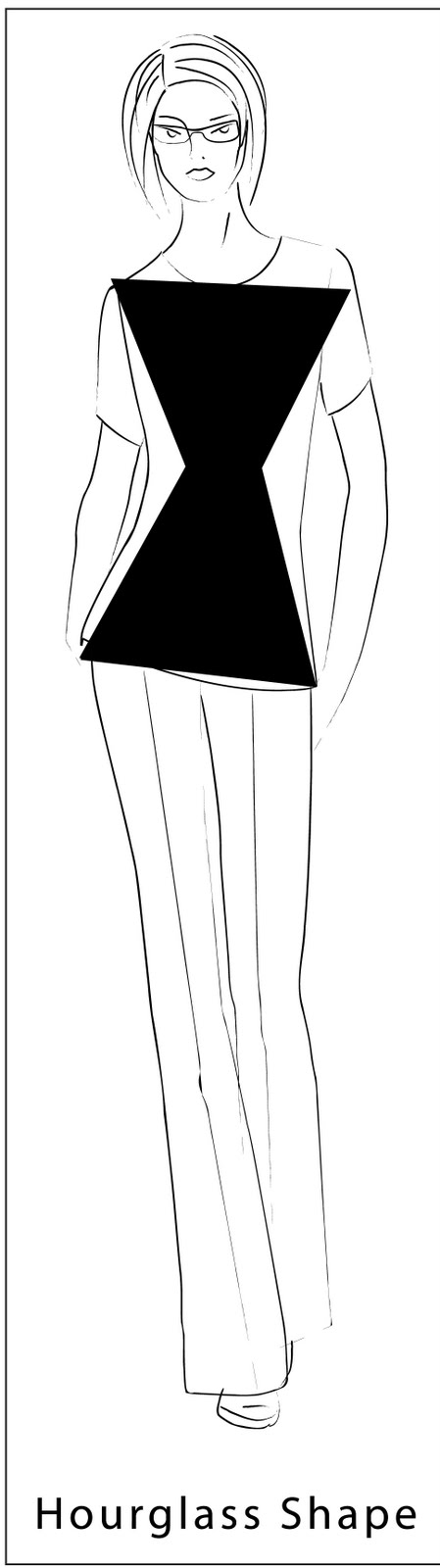 hourglass silhouette fashion