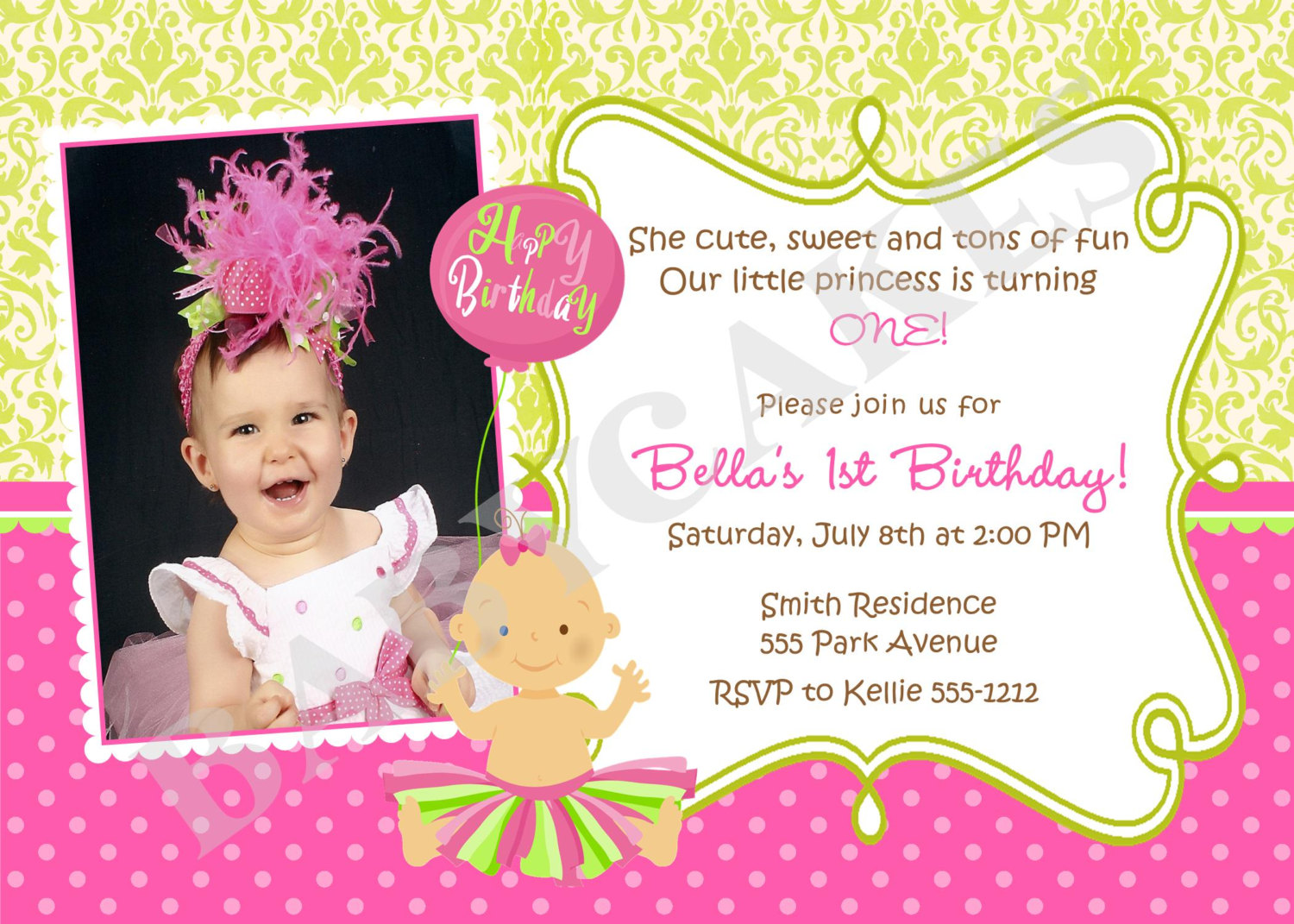 Quotes For 1st Birthday Invitations.
