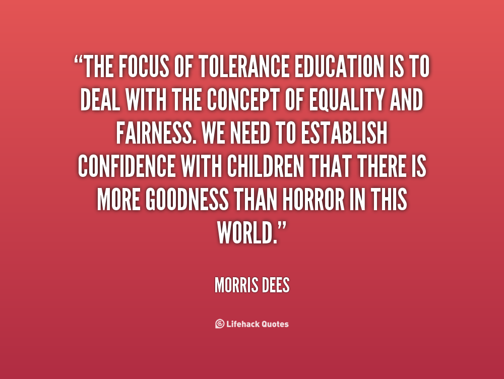 Teaching Tolerance Quotes. QuotesGram