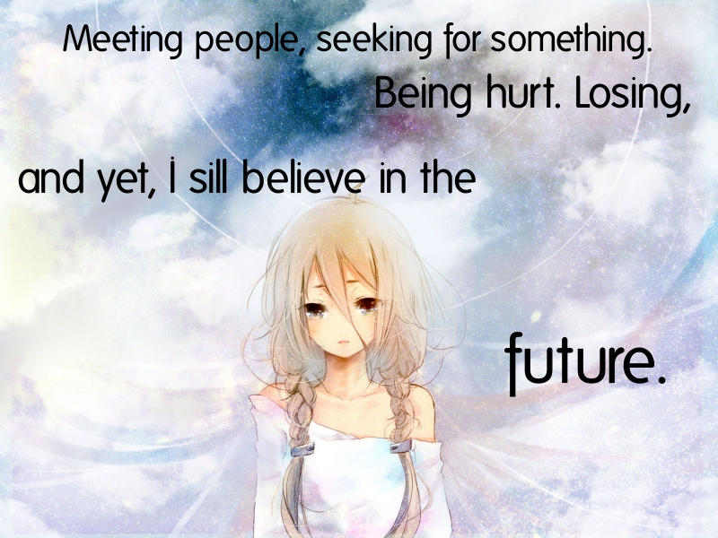 Anime Quotes About Lost Love