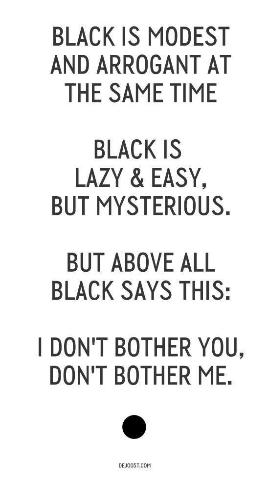Quotes About The Color Black. QuotesGram