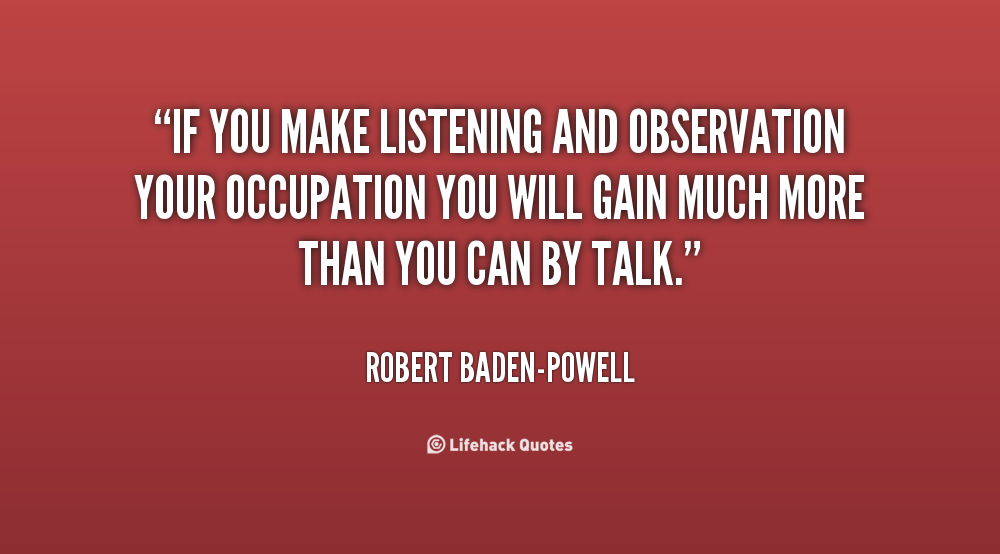 Quotes About Observation. QuotesGram