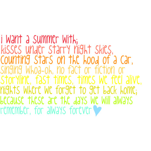 Summer Song Quotes