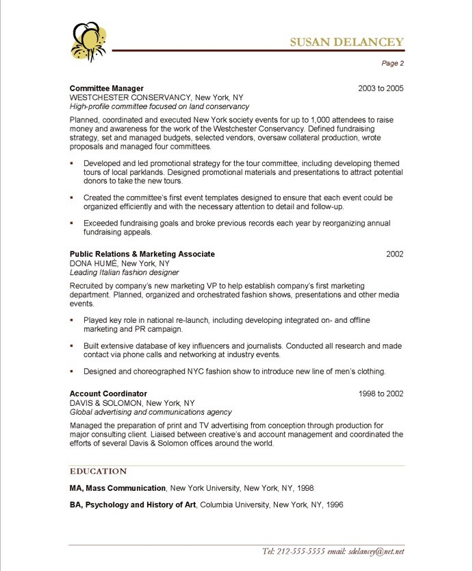 resumes examples with quotes  quotesgram