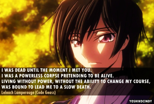 The 40+ Best Code Geass Lelouch of the Rebellion Quotes