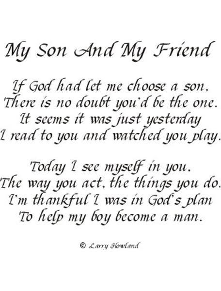 Proud Of Son Quotes And Sayings Quotesgram