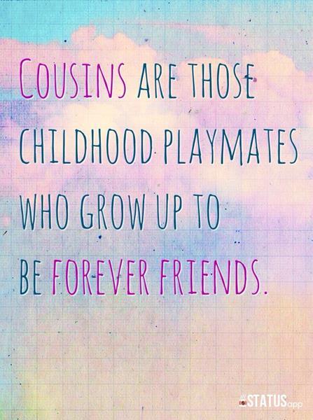Quotes About Your Favorite Cousin, Favorite Cousin Quotes. QuotesGram, Check spelling or type a new query.