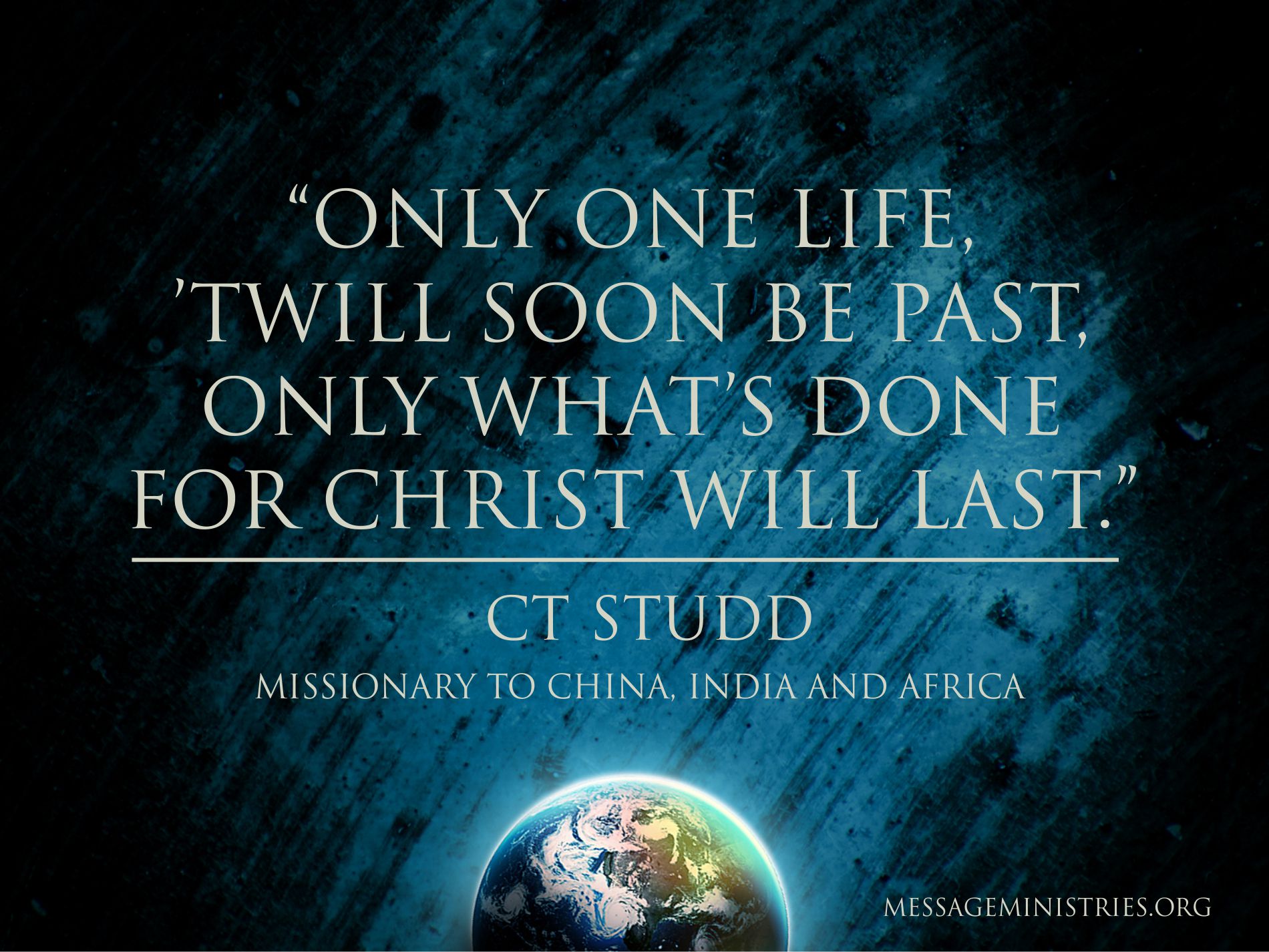 Christian Quotes On Missions by C.T. Studd